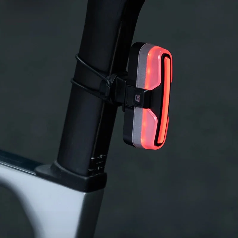 AliExpress ROCKBROS Cycling Tail Light Intelligent Brake Safer Bicycle Rear Light Five Lighting Modes Vibration Detected Bike Accessories