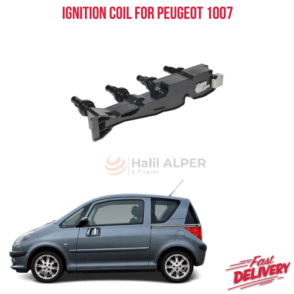 

Ignition Coil for PEUGEOT 1007 206 207 307 308 1.6 Citroen C2 C3 C4 Citroen Partner for Citroen 597080 597099 9636337880 2526182