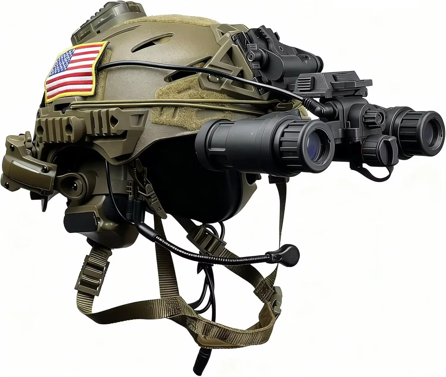 

Full Set of TW 3.0 Tactical Helmet Kit, Multifunctional Communication Version Outdoor NVG Dummy Model Airsoft Helment Equipment