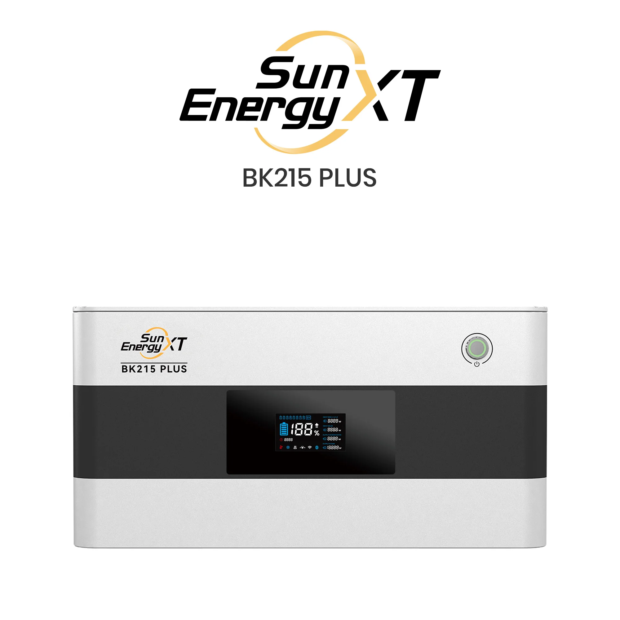 SunEnergyXT BK215 Plus Kopfspeicher für Balkonkraftwerke 2150Wh Solarspeicher 0% VAT.
