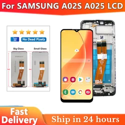 Для Samsung A02s A025 Дисплей Сенсорный экран Дигитайзер в сборе Для Samsung A02s A025M A025F/DS A025G/DS LCD