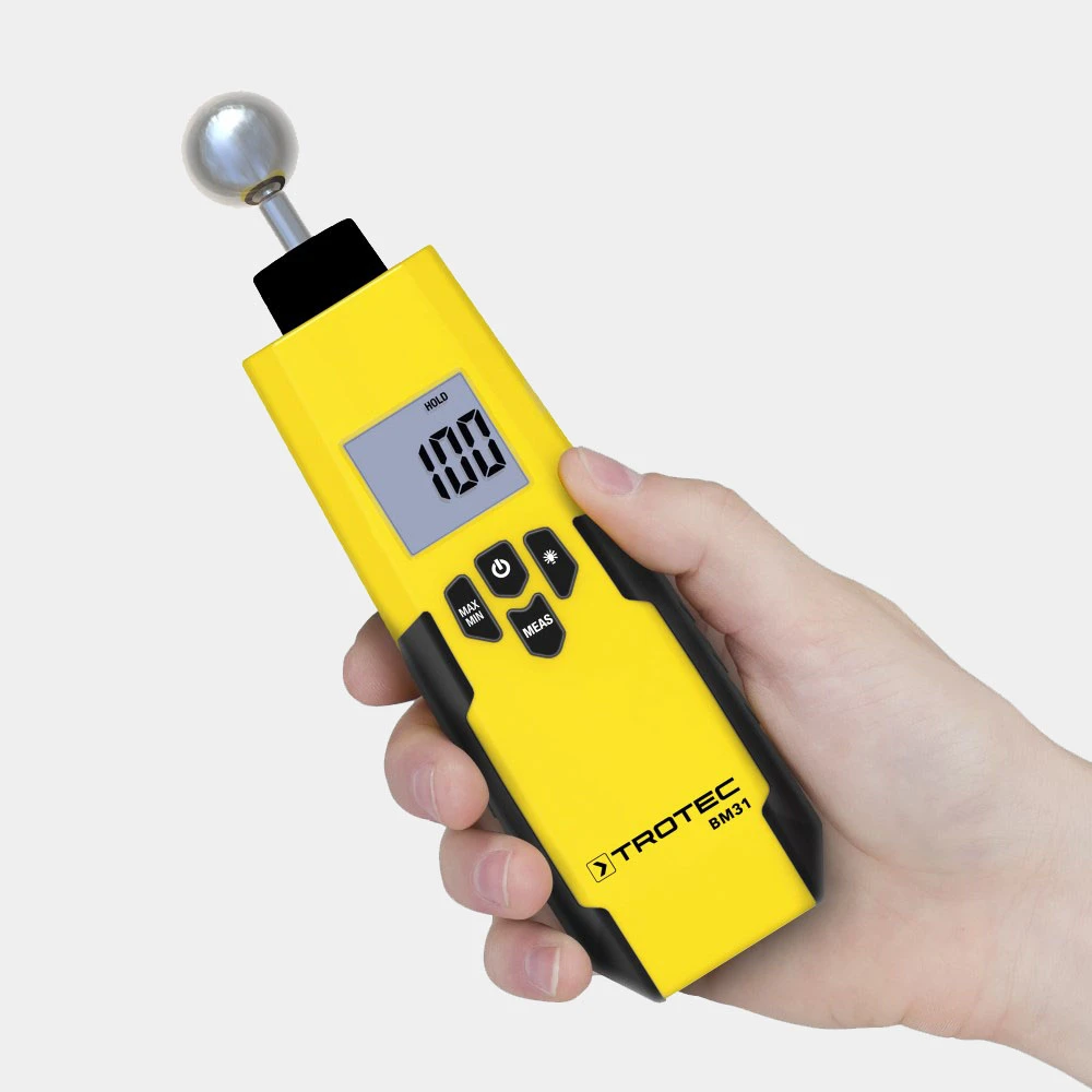 Trotec BM 31 – מונה רמה מדויק למשטחים, למסגרות, ולמבנים – חוות דעת מנוסה