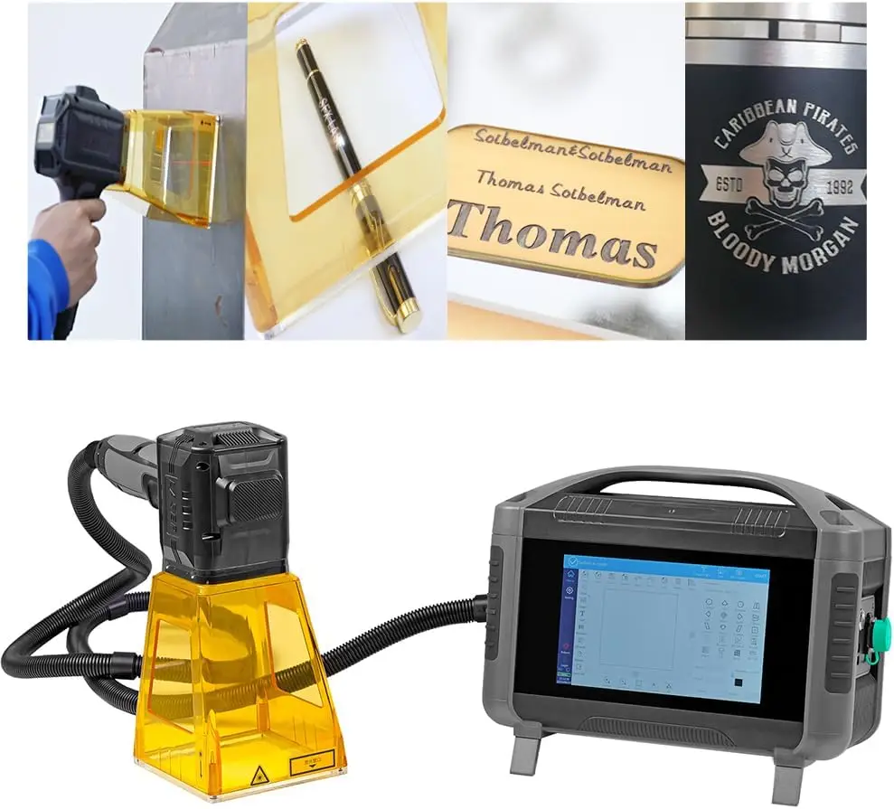 

Верхний портативный мини-ручной волоконный лазерный маркировочный станок 20 Вт 30 Вт лазерный маркер ручной лазерный