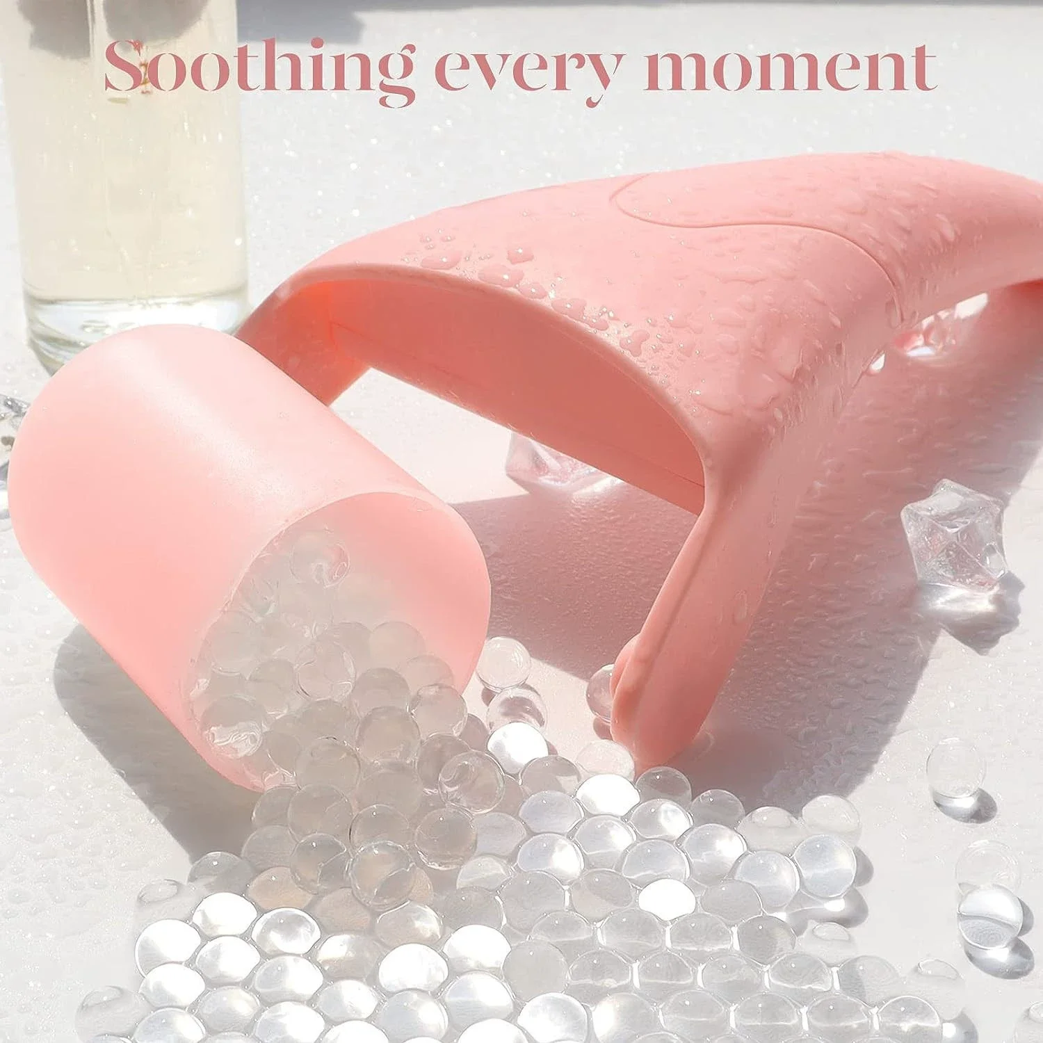 Skincare Routine - Ice Roller for Face, Portable Facial