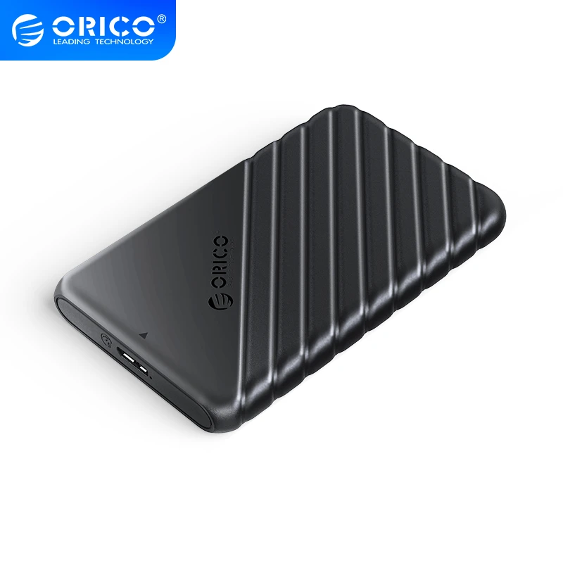 ORICO 2.5-Inch USB 3.0 Micro-B Hard Drive Enclosure, High-Speed Data Transfer, Compact & Durable, Easy Plug-and-Play, No Hard Dr