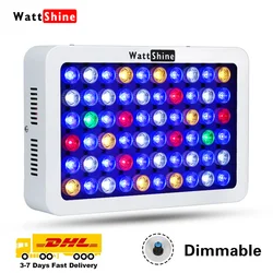 Dimmer Aquarium Light Dimmable Led Fsih Tank Lights 180W Marine Reef Fishbowl Lamp Decoration For Fish Tanks And Aquariums
