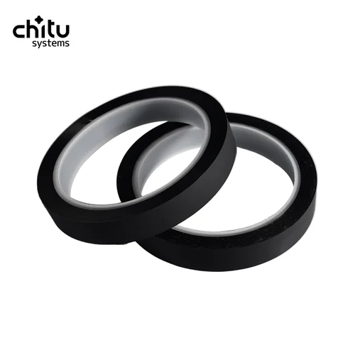 Imagen 1 del producto Cinta de borde de cinta de sombreado de enmascaramiento negro de 15mm x 50M para accesorios/piezas de impresora 3D LCD Elegoo Mars/Photon