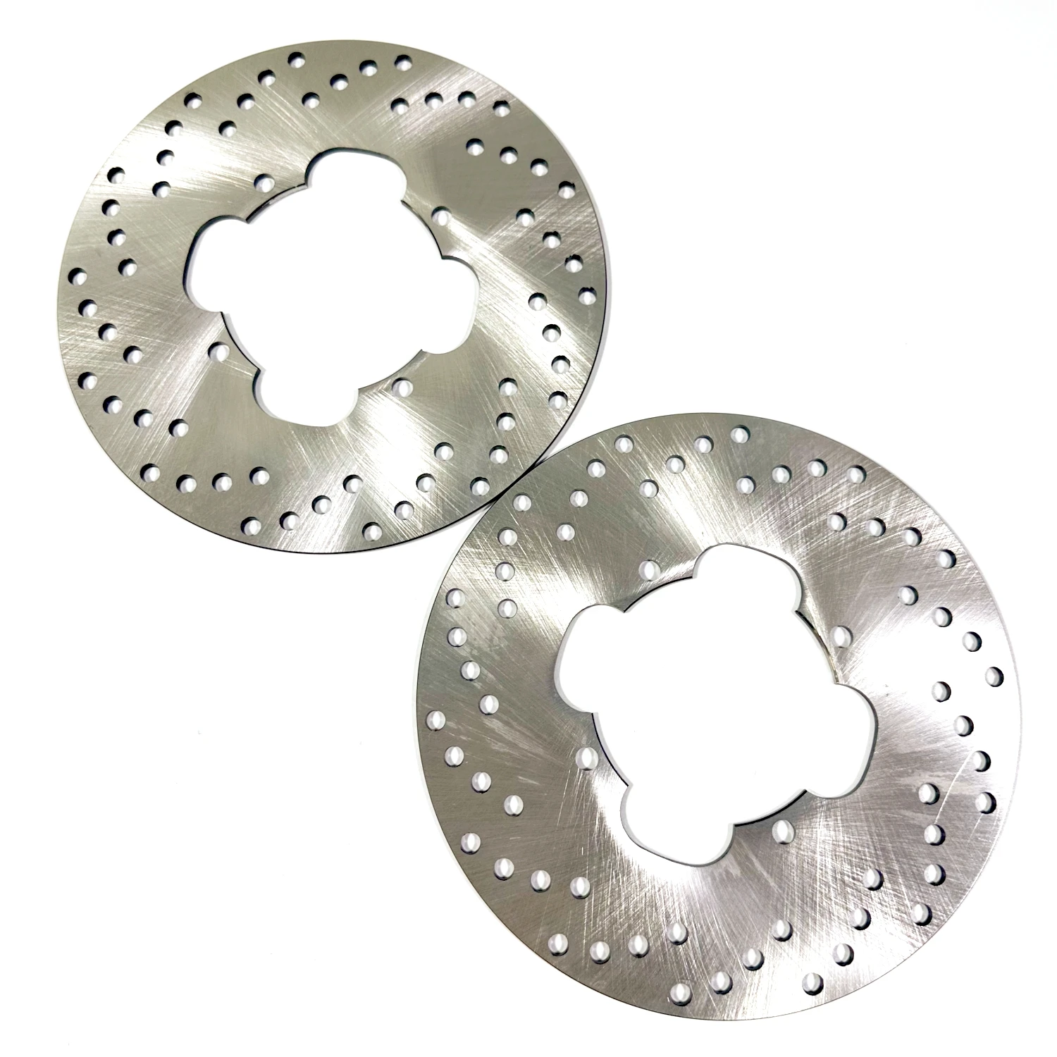2PCS Front Brake Disc for Stels Kazuma 500 K/GT Jaguar 500 J500 ATV C500-2304103 LU018431