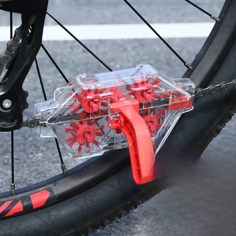 AliExpress ESLNF Chain Cleaner Bicycle Tools Cleaning Bicycle 3D Chain Brush Wash Tool Set Mountain Bike Road Fixie Bike Accessories