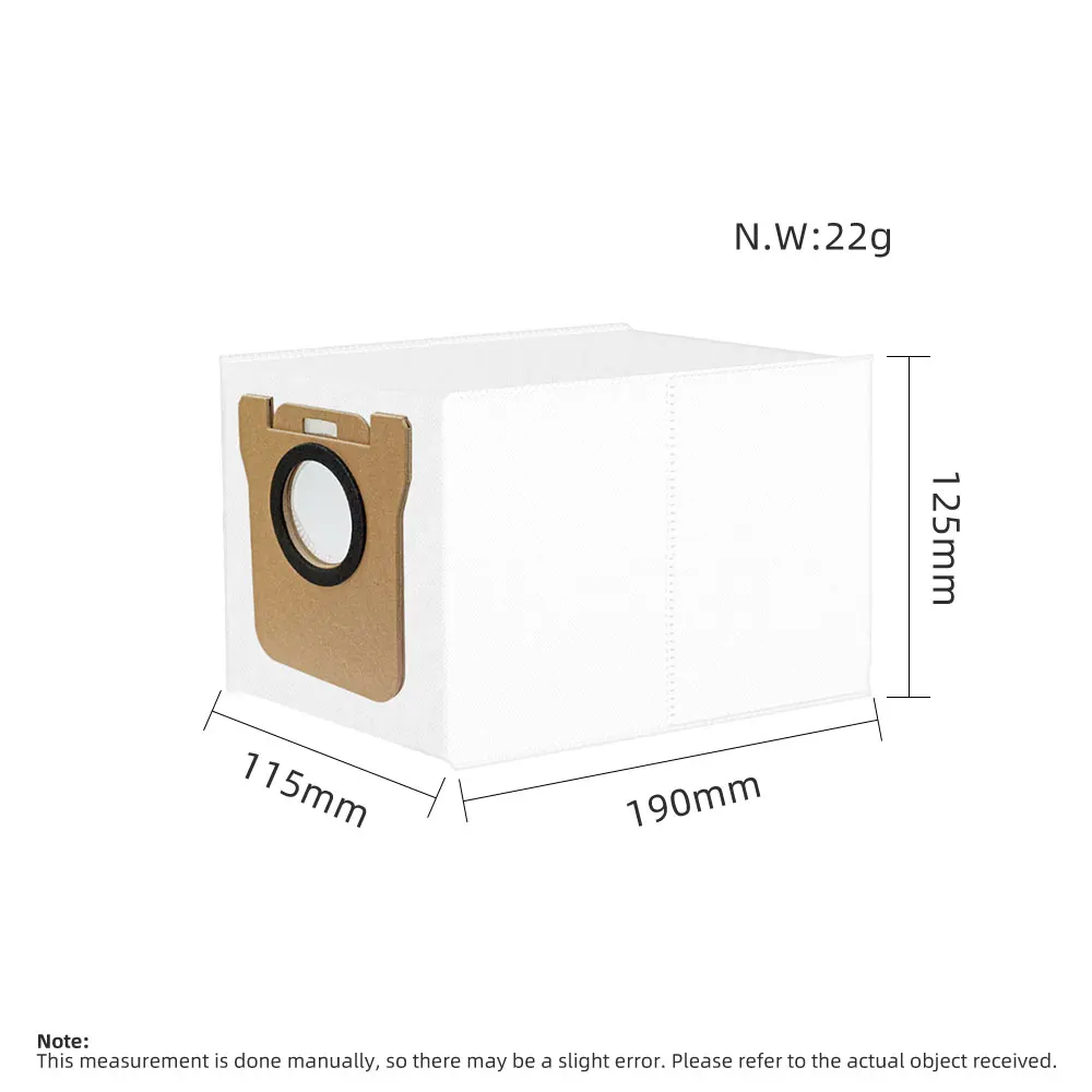 متوافق مع JONR P20 Pro / T5 Pro جهاز آلي لتنظيف الأتربة قطع غيار مرشحات فرشاة جانبية رئيسية ملحقات استبدال وسادة الممسحة #6