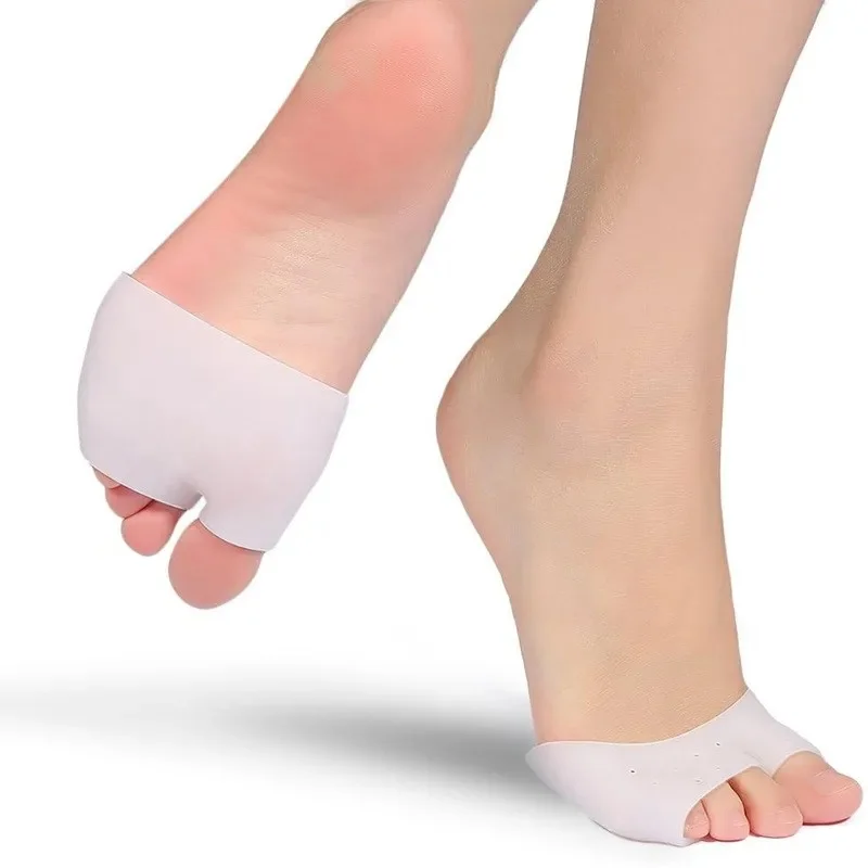 Coussinet d'avant-pied en Silicone, couverture d'orteil souple sans douleur, pieds Non abrasifs, protection d'orteils Anti-abrasive