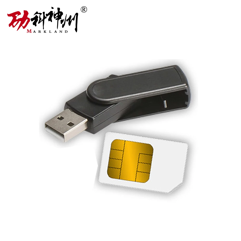 Compatibile con SCM SCR3320 SIM SAM USB Dongle TOKEN smart card reader