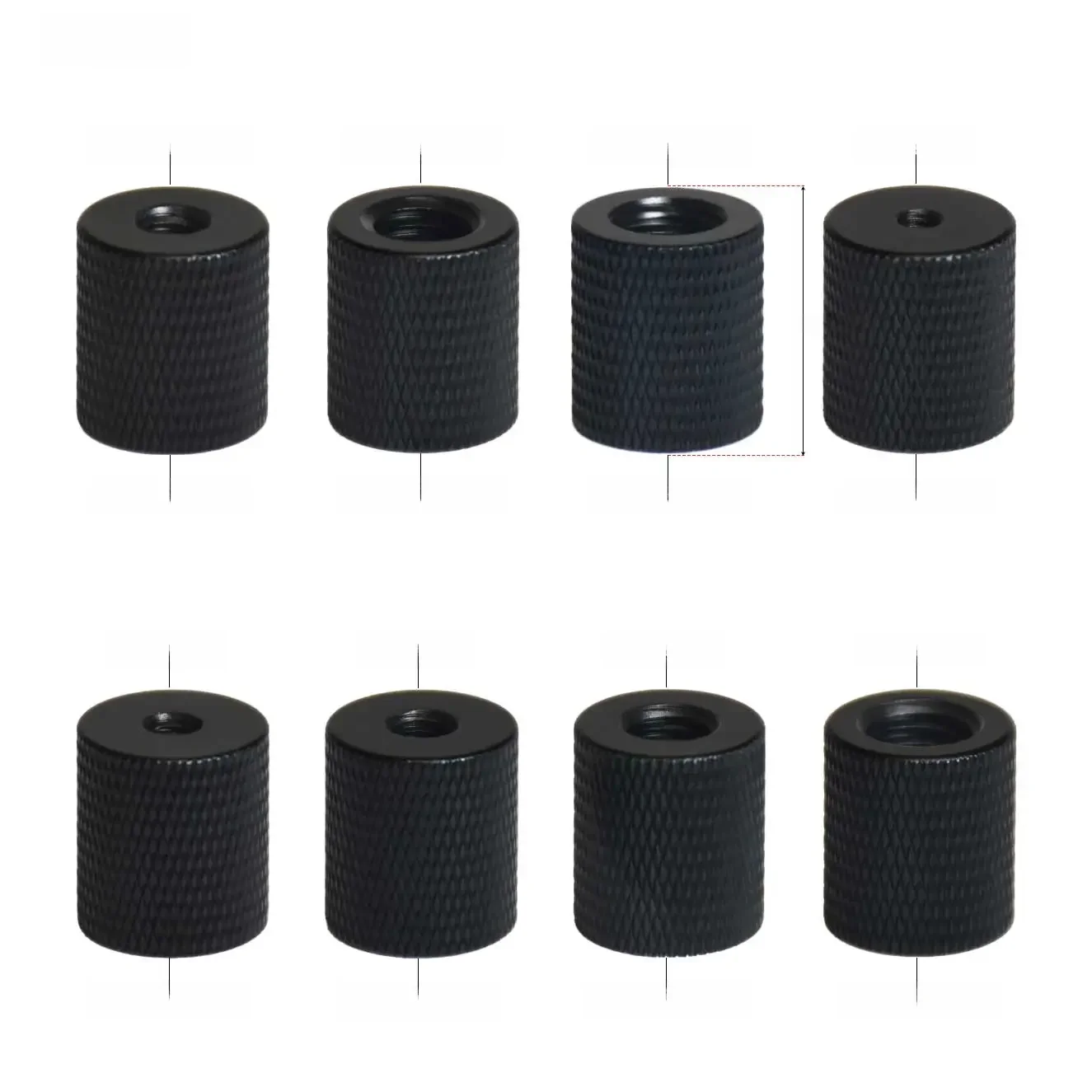 Schraube Weibliche 1/4 Zoll Zu 1/4 "3/8" M4 M5 M6 M8 M10 Mount Adapter Für Kamera DSLR Live-Stativ