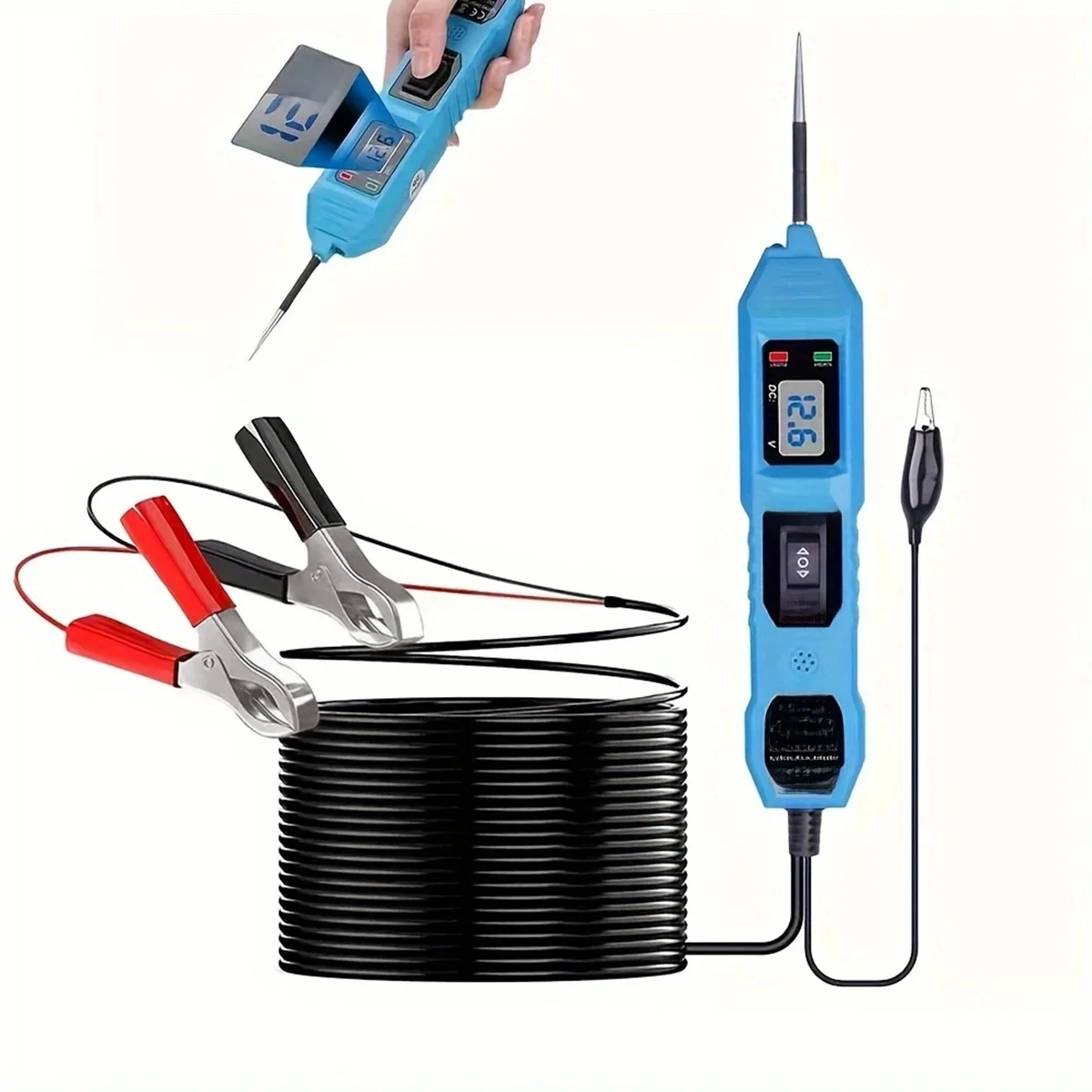 Pro Auto Circuit Master - 3.5-36V Multifunctionele Aandrijftester Met Digitaal Display, Kortsluitdetector - afbeelding 2