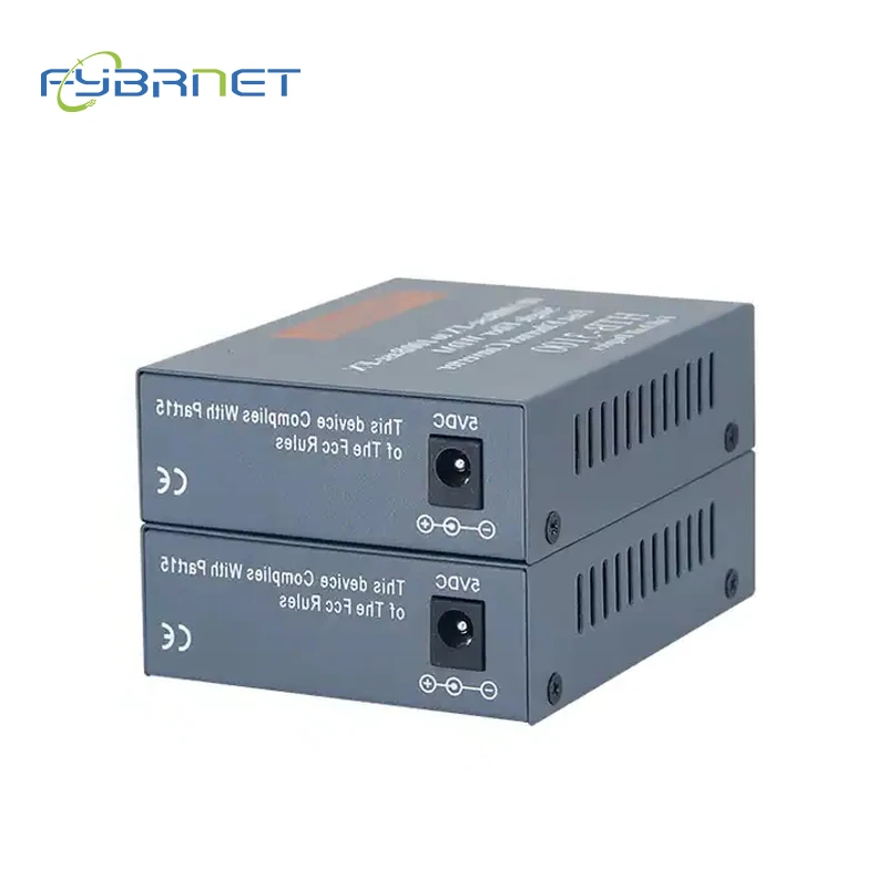 1 Pair HTB-3100 Optical Fiber Single Fiber Converter SC 10/100M Single Mode Single Fiber transceiver media converter