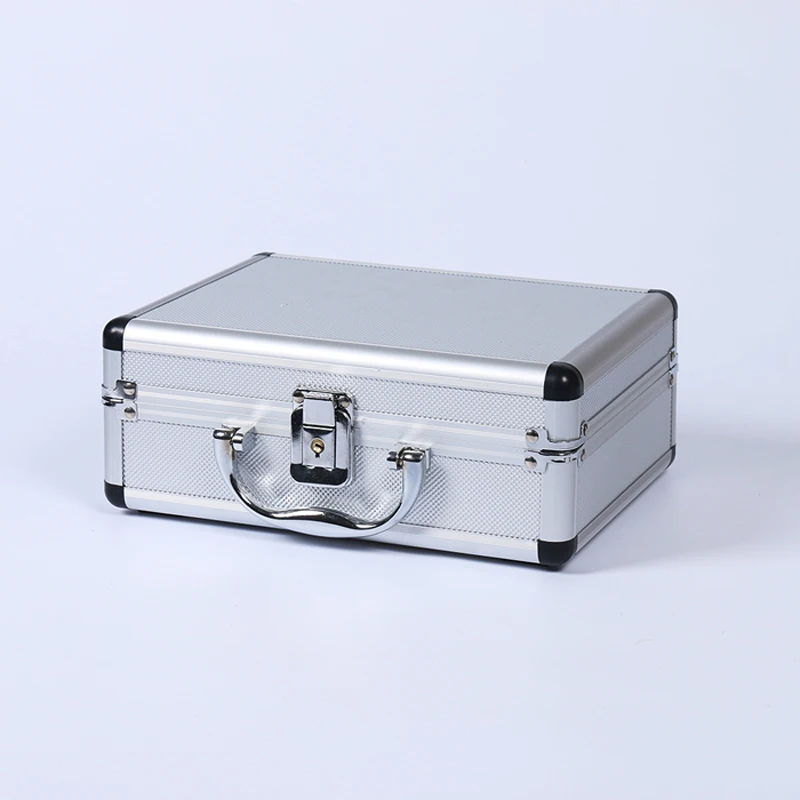 Tool Box Aluminium Alloy Protective Safety Suitcase Airtight Tool Box Instrument Case Lockable Box with Pre-cut foam