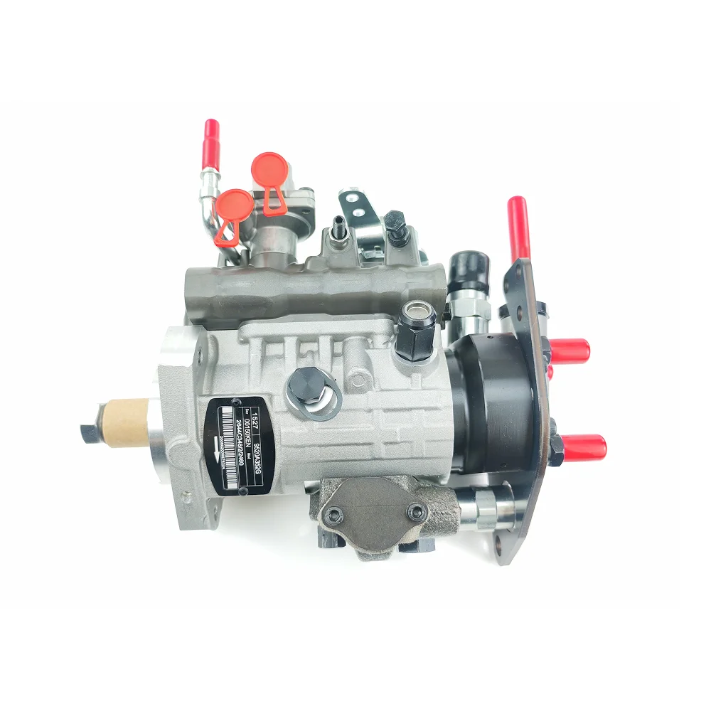 9520A352G DP310 Rotor Fuel Injection Pump,2644C348 12V Solenoid With Return Pipe for Perkins 1104D‑44TA 4‑Cylinder Diesel Engine
