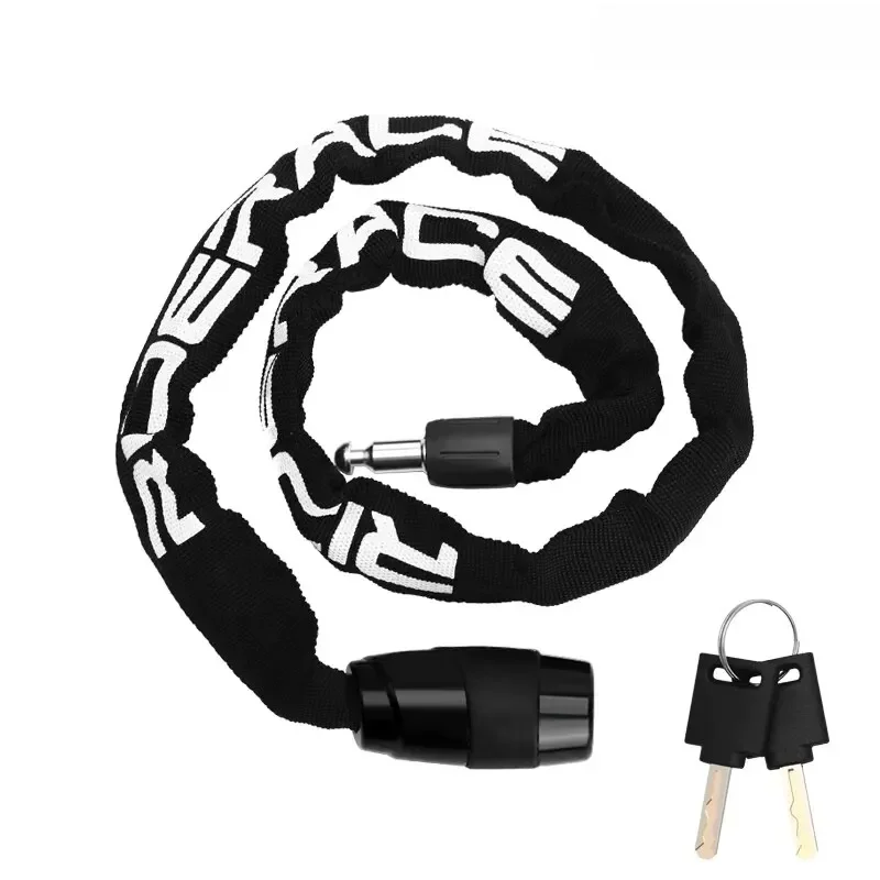 AliExpress riderace RIDERACE Bicycle Chain Lock Portable Anti-theft High Security MTB Mountain Bike Lock With 2 Keys For Scooter Electric E-Bike