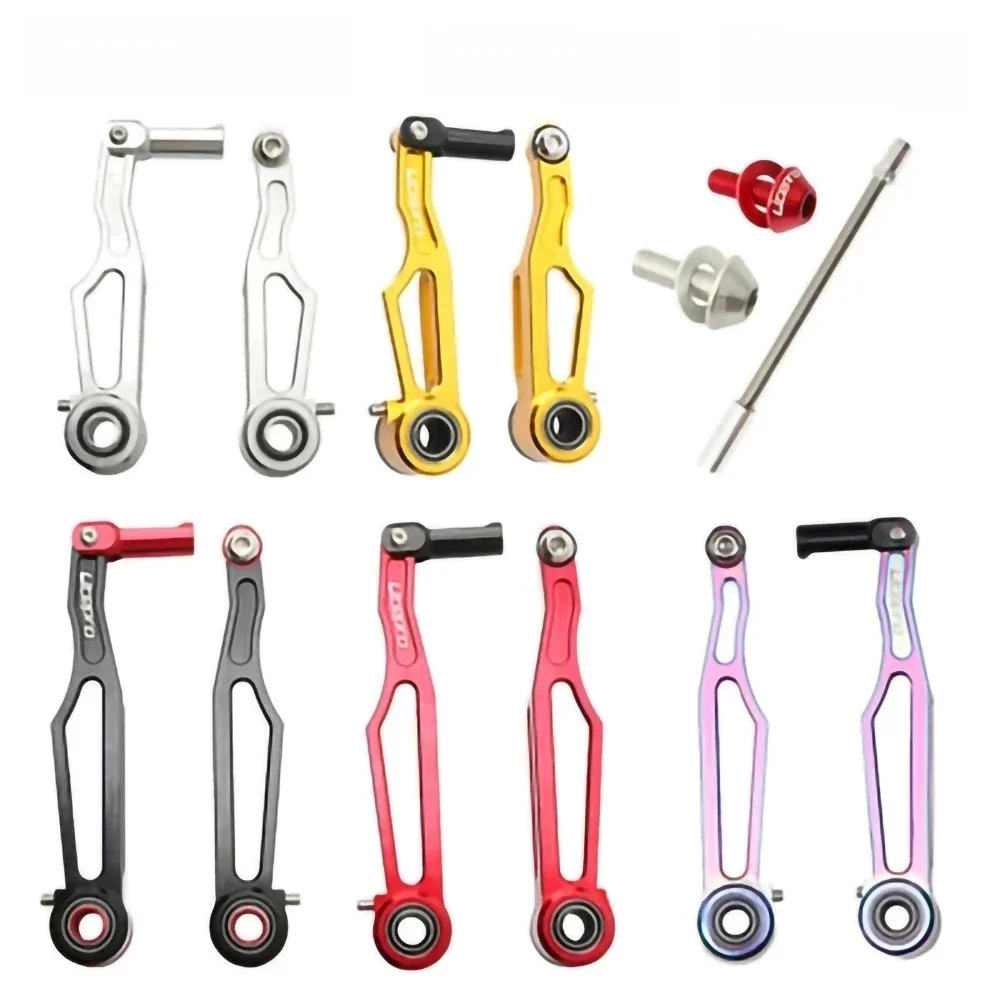 AliExpress NONE Litepro 412 Folding Bike Short/Long V Brake Arms Aluminum Alloy CNC UltraLight V Brake Clamp 82mm/108mm Bicycle Accessories