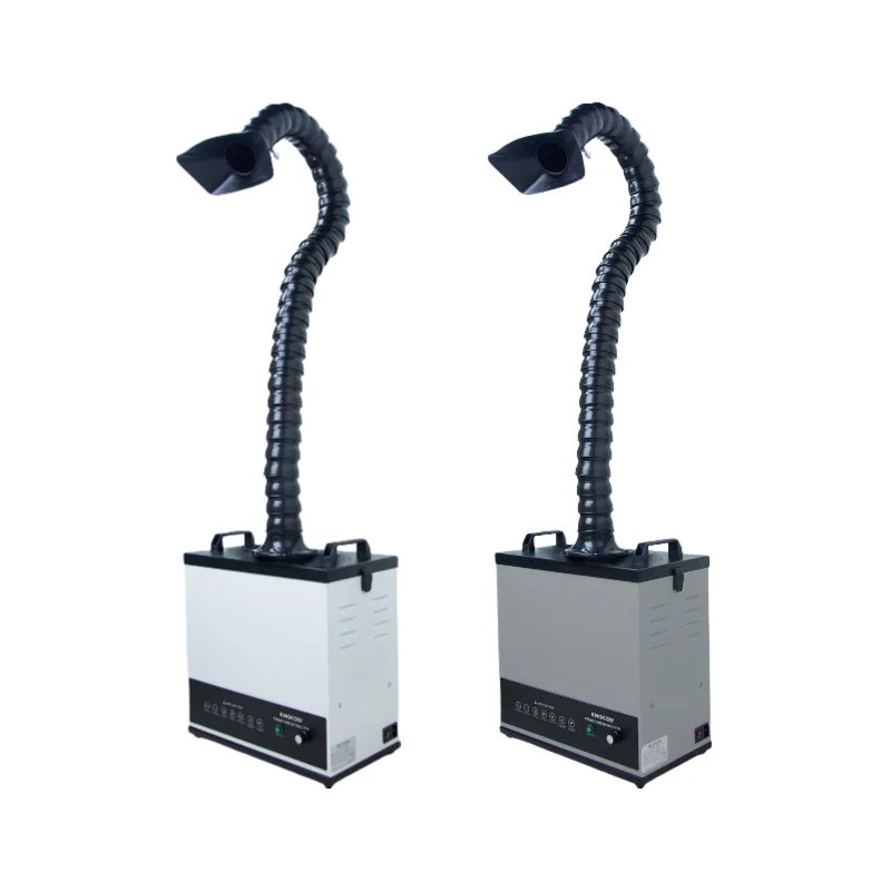 200W High Quality 110V/220V Nail Salon Smoke Absorber Laser Smoke Purifier Soldering Fume Extractor Equipment