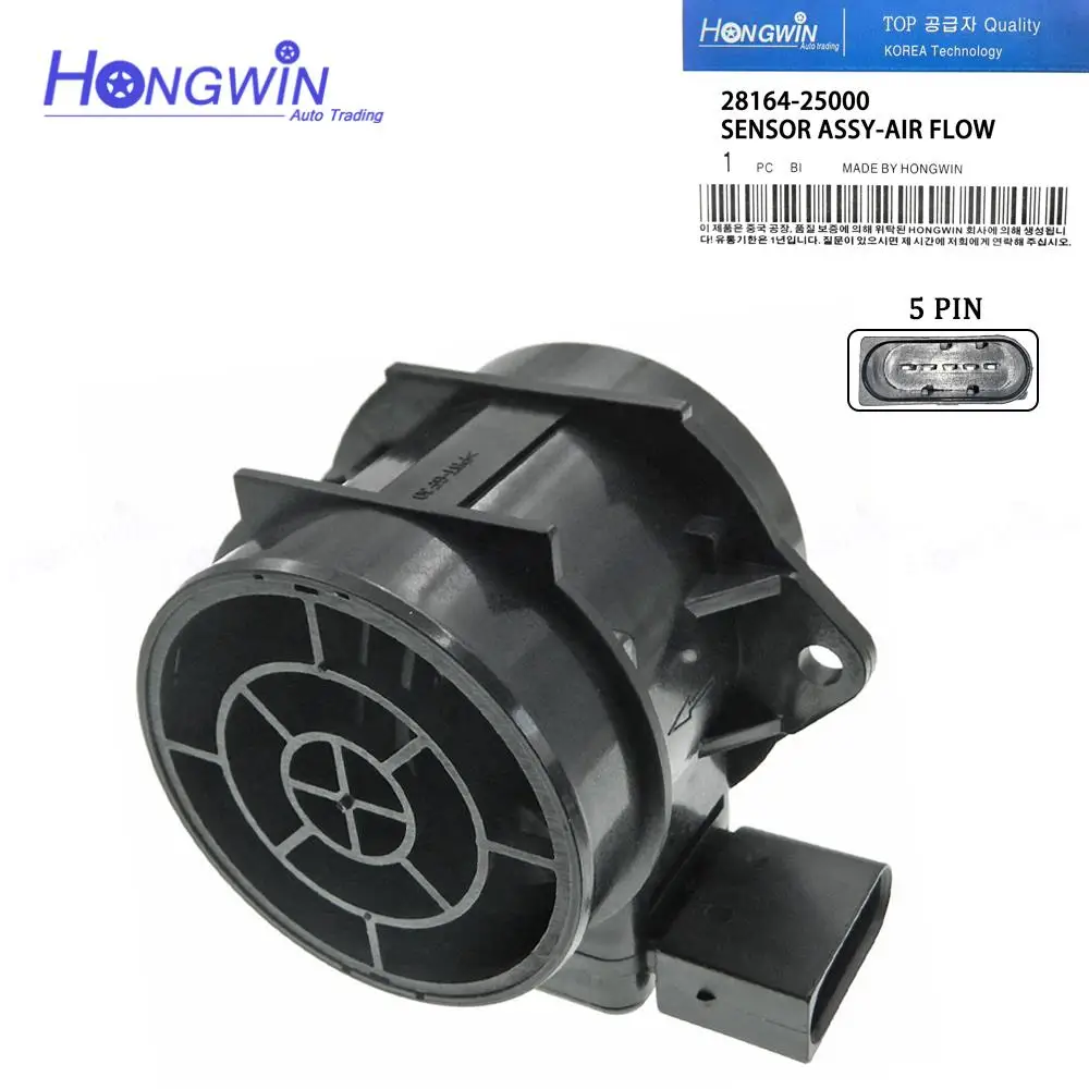 

28164-25000 28164-23700 Mass Air Flow Sensor For Kia Rio Sportage Optima Hyundai Sonata Elantra Tiburon Tucson 2.0L 2.4L Dodge