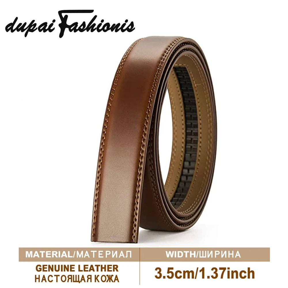 

Men Belt Genuine Leather Belt Men's Belt Cow Leather Belts Business Automatic Buckle Black Leather Belts For Men 3.5cm