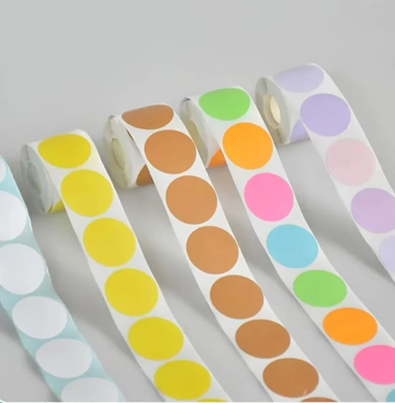 For Phomemo M110 / M220 / M200 Marklife P50 , QLabel E210  Clabel 221B Printer white and color thermal sticker label