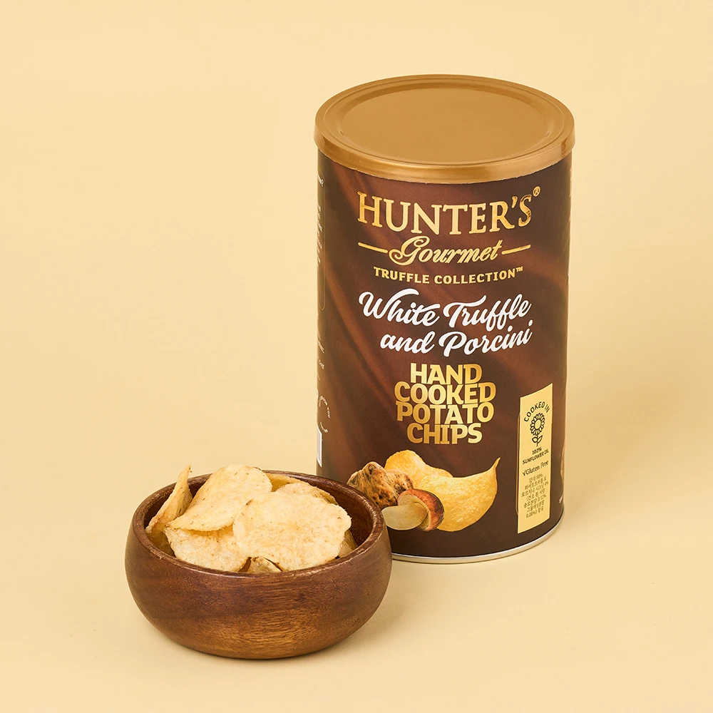 Hunters white truffle and porcini potato chips premium truffle potato chips 150g potato chips * 2 pieces