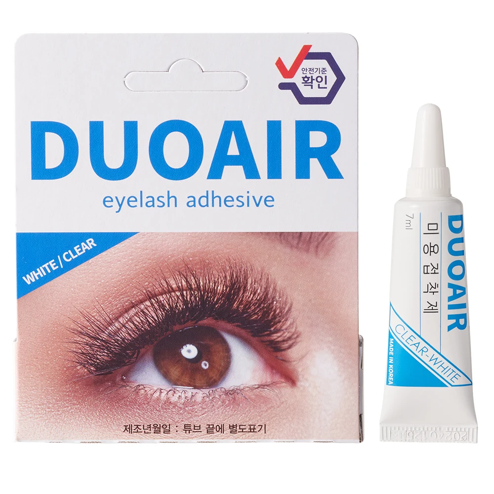 Eyelash Glue Eyelash Glue Glue Korean Makeup False Eyelash Extension 7ml translucent, DUOAIR Duo Air Eyelash Glue 1 Clea Tone