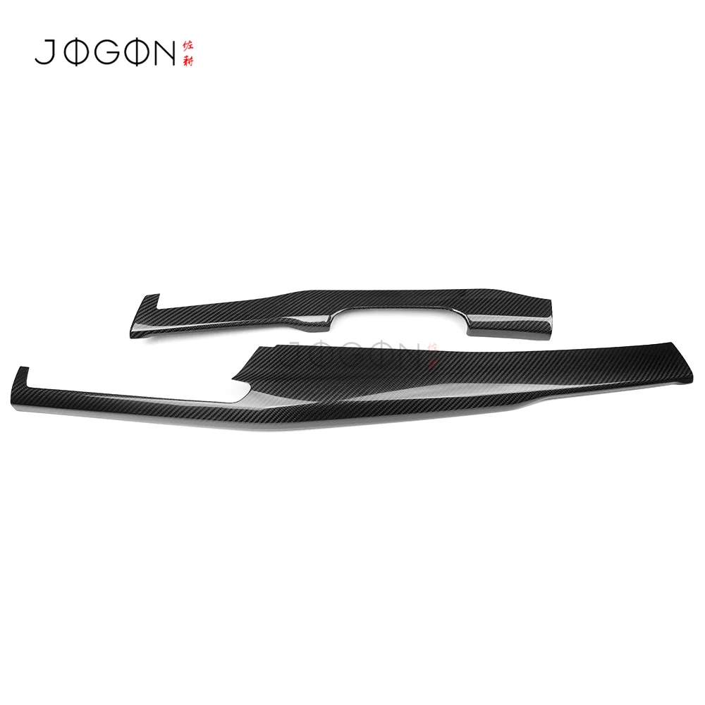 For VW Golf 8.5 MK8.5 GTI GTD R R Line 2023+ Dry Carbon Console Dashboard Cover Trim  Interior Accessories Stick-on
