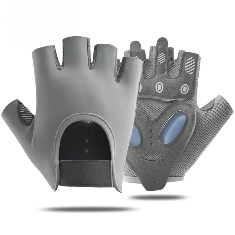 AliExpress GTUBIKE Sports Gloves Half Finger Outdoor Cycling Bike Non-slip Shock Absorbent Breathable Gym Pink Black Gray Fitness Men Women