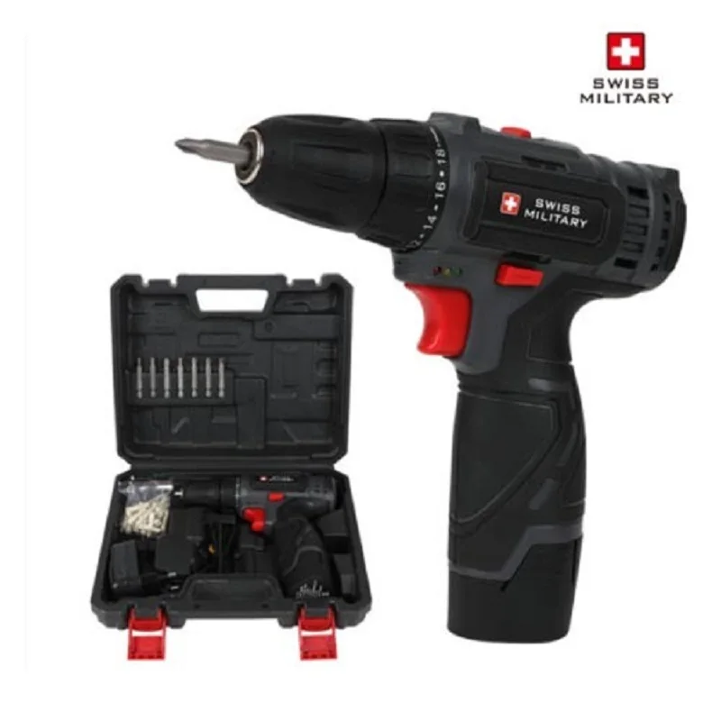 Swiss military lithium 12V electric drill (gun type) (SML-1200LP)