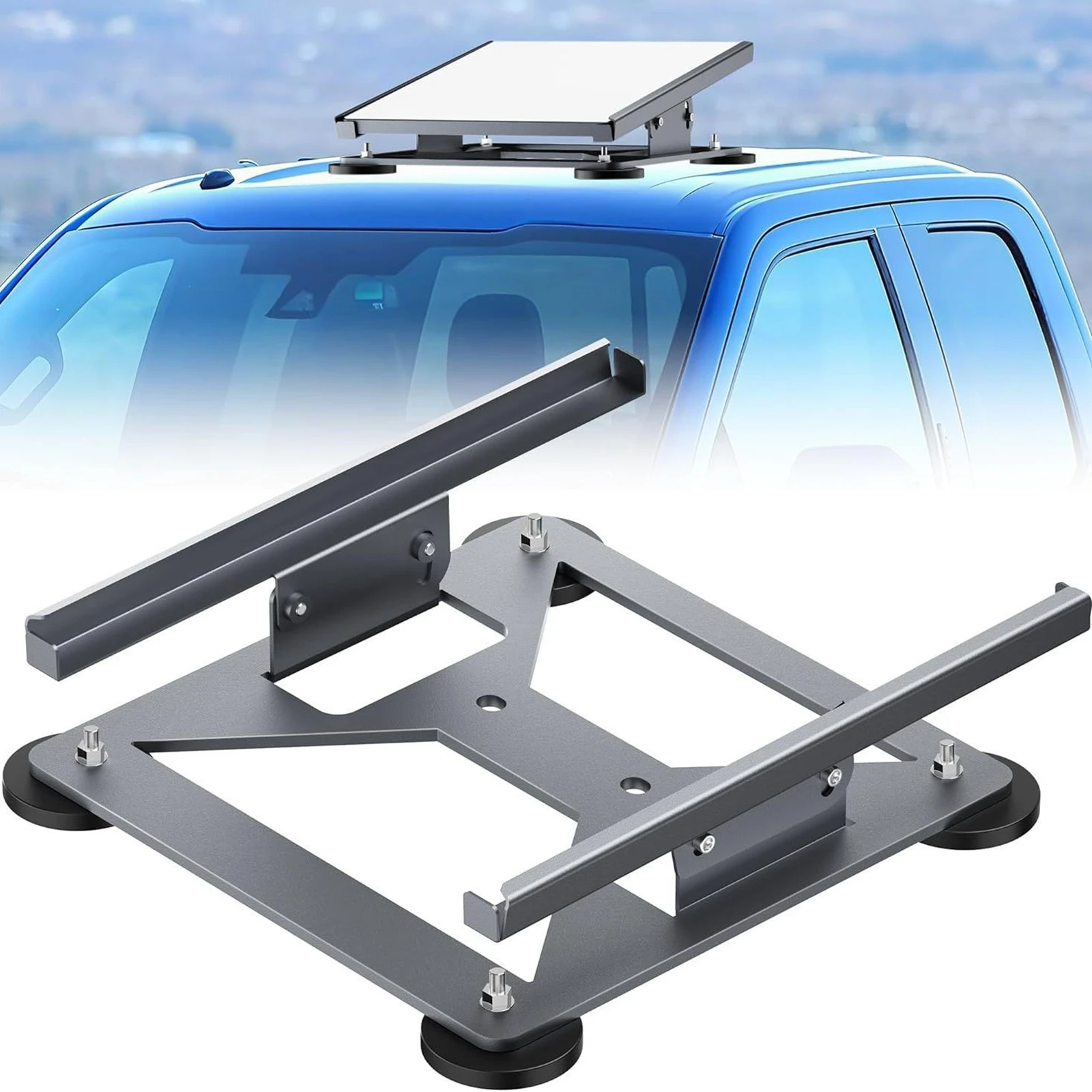 

Car Mount Adjustable Angle Quick Release Heavy Duty RV Roof Mount High Strength Portable Reliable Stable Protection Easy Setup