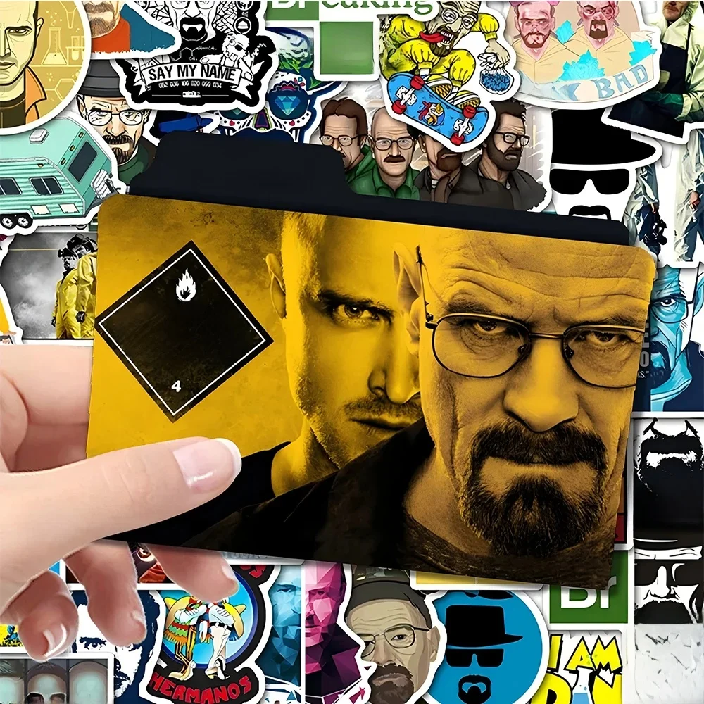 AliExpress Rspctou 10/30/50pcs TV Series Breaking Bad Cartoon Stickers Cool Movie Decals Toy DIY Skateboard Guitar Laptop Bike PVC Kid Sticker Gift