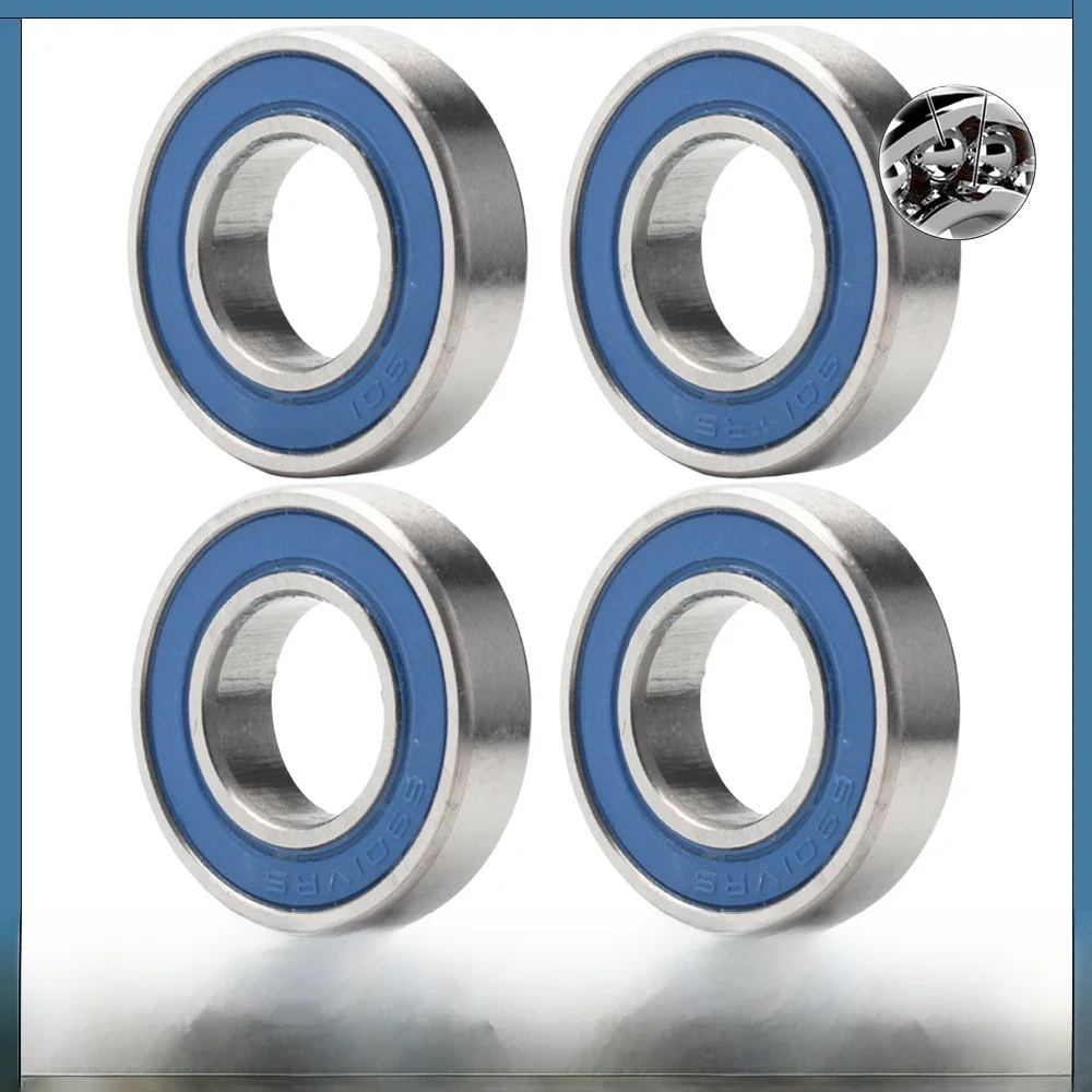 AliExpress NONE 6901 2RSV MAX Bearing 12*24*6 mm 4Pcs Full Balls Bicycle Pivot Repair Parts 6901 2RS RSV Ball Bearings 6901-2RS 6901LLU