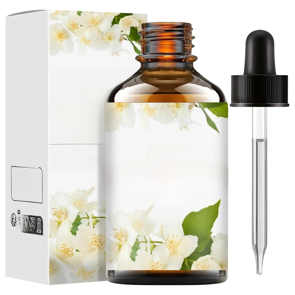 Huile essentielle de jasmin pour massage corporel, diffuseur d'aromathérapie, soins de la peau du visage, spa, parfum longue durée.