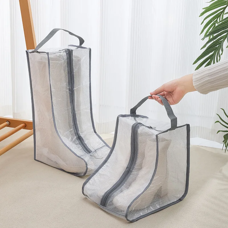 New Fashion Portable High Heel Shoes Storage Bags Organizer stivali da pioggia da equitazione lunghi copriscarpe da viaggio antipolvere sacchetti