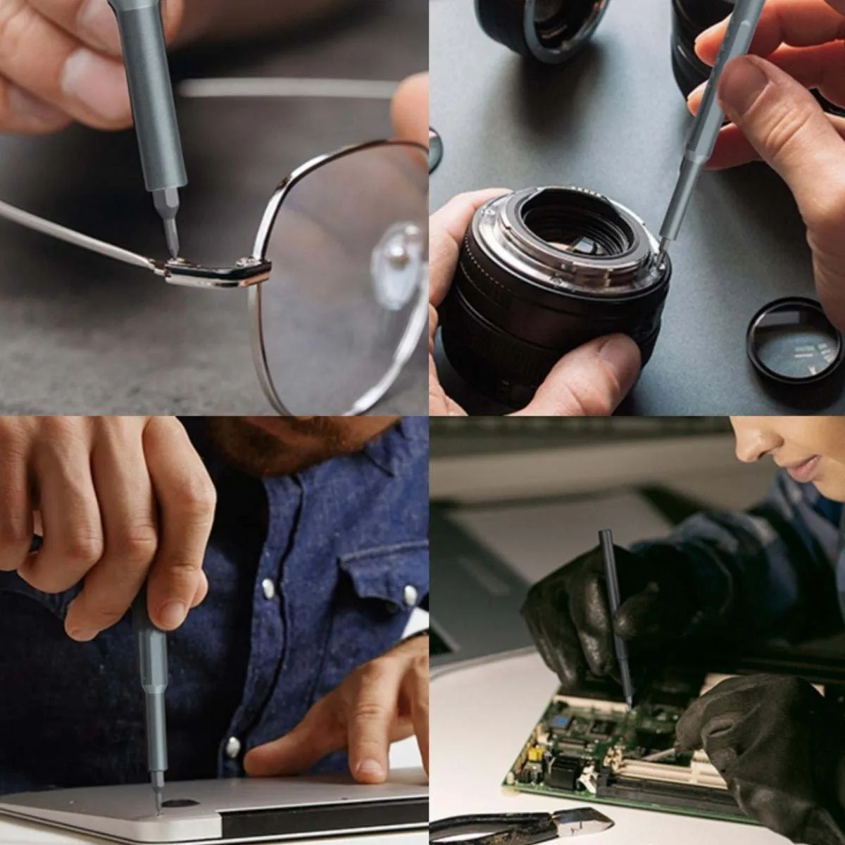 VMAN Precision Screwdriver Set 49 in 1 Torx Hex Phillips Magnetic Screwdriver Bit Phone Watch Laptop Mini Repair Tool Set