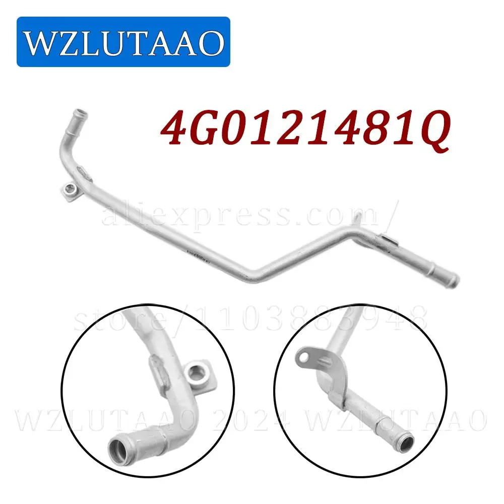 

Engine Coolant Water Pipe Iron Hose 4G0121481Q,4G0121481N For Audi A6 C7 Allroad Quattro A7 Sportback 2.0L 3.0L 2012-2018