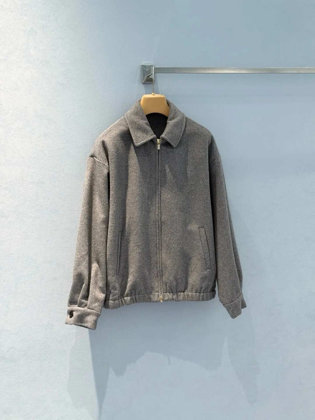 

Итальянский стиль старых денег, европейская и американская легкая роскошная осенне-зимняя смешанная шерстяная куртка