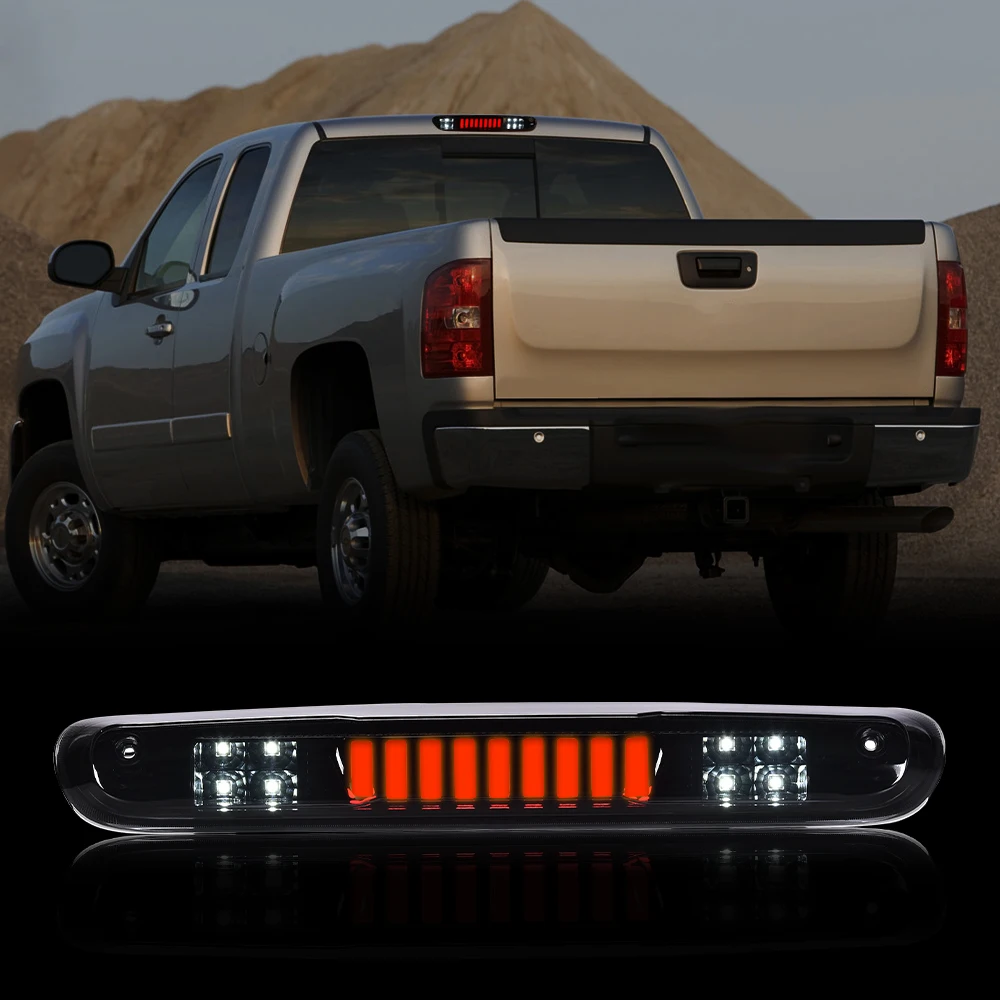 

Подходит для 07-13 Silverado/Sierra Led 3-й задний стоп-сигнал грузовой спойлер лампа