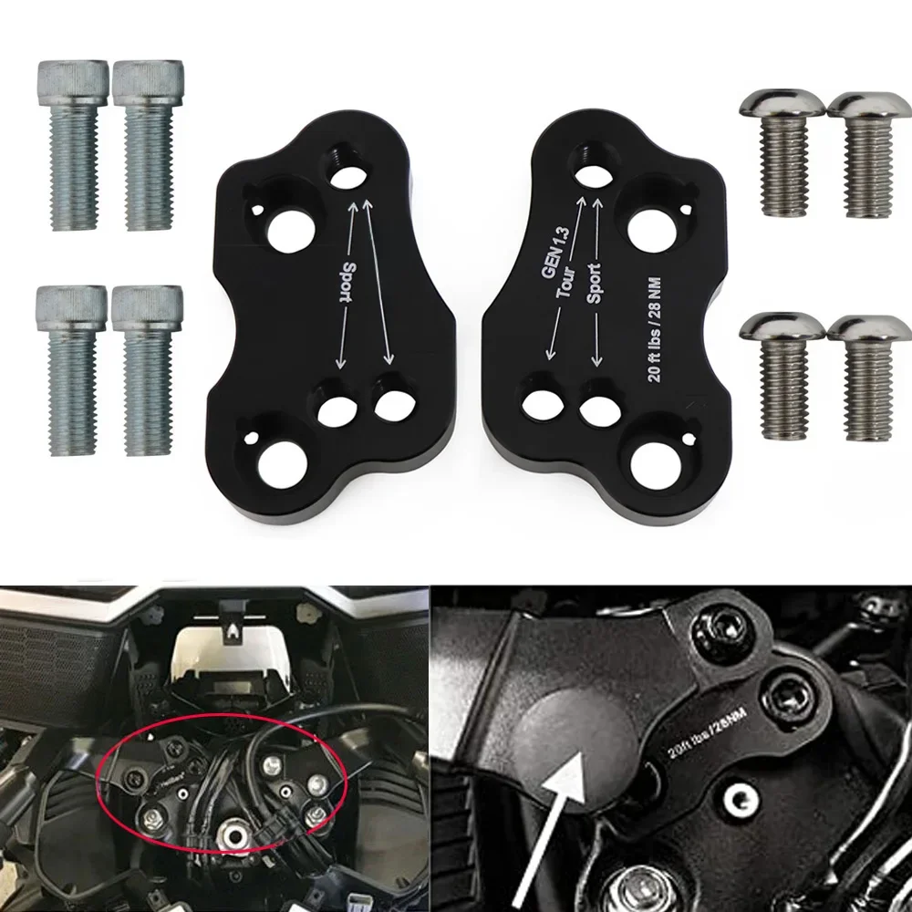 Accessoires de moto, pince de barre de poignée surélevée, support de guidon pour HONDA Gold wing 1800 GL1800 GL 1800 2018 – 2023