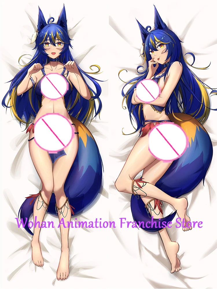 

Dakimakura Anime Pillow Cover Kel_vara Halloween Christmas Decoration Double-sided Print Life-size