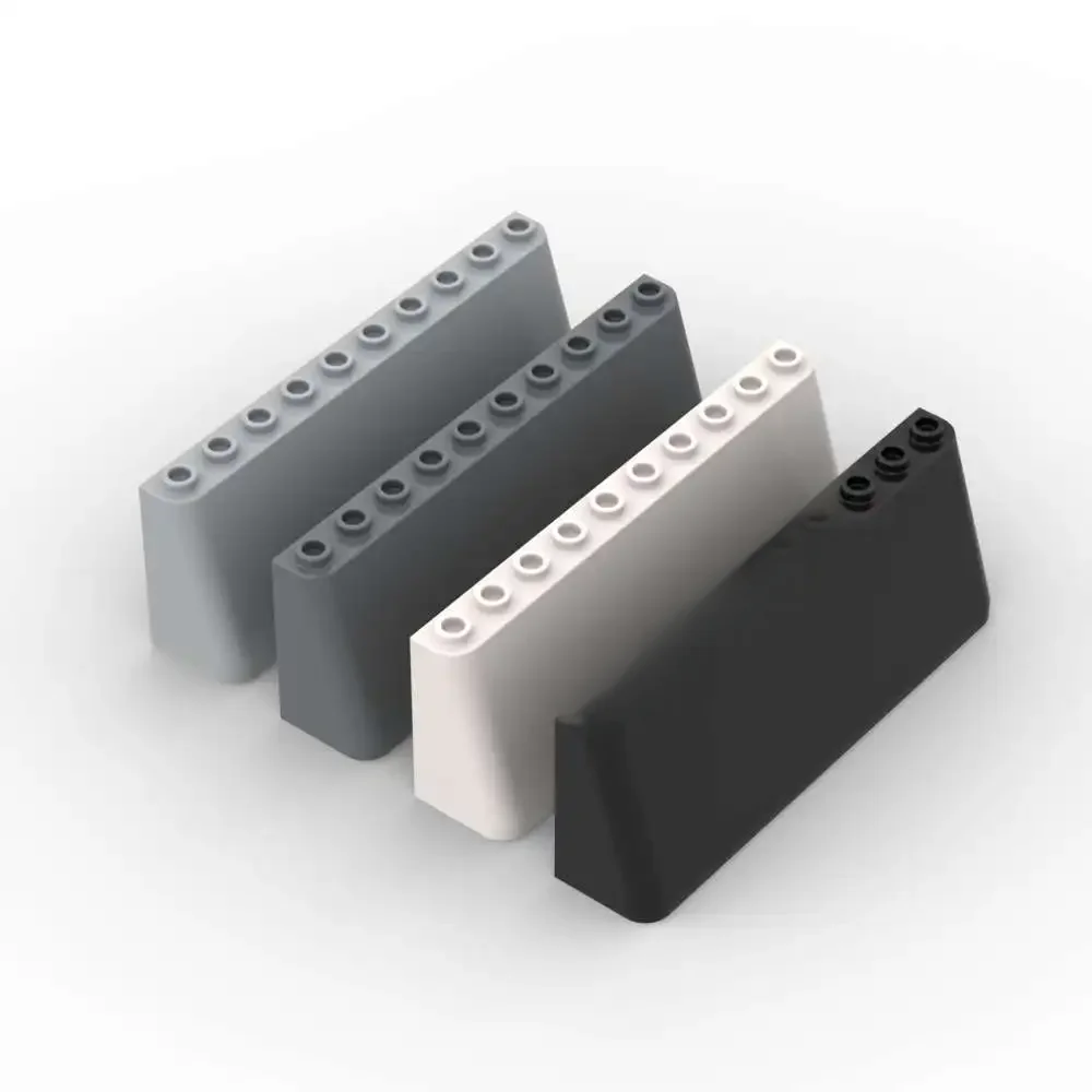 MOC-Kit de blocs de construction de pare-brise pour enfants, plaque de verre, briques, puzzle pour l'emploi, jouets de bricolage, cadeaux d'anniversaire pour enfants, 24607, 2x10x3, 1PC