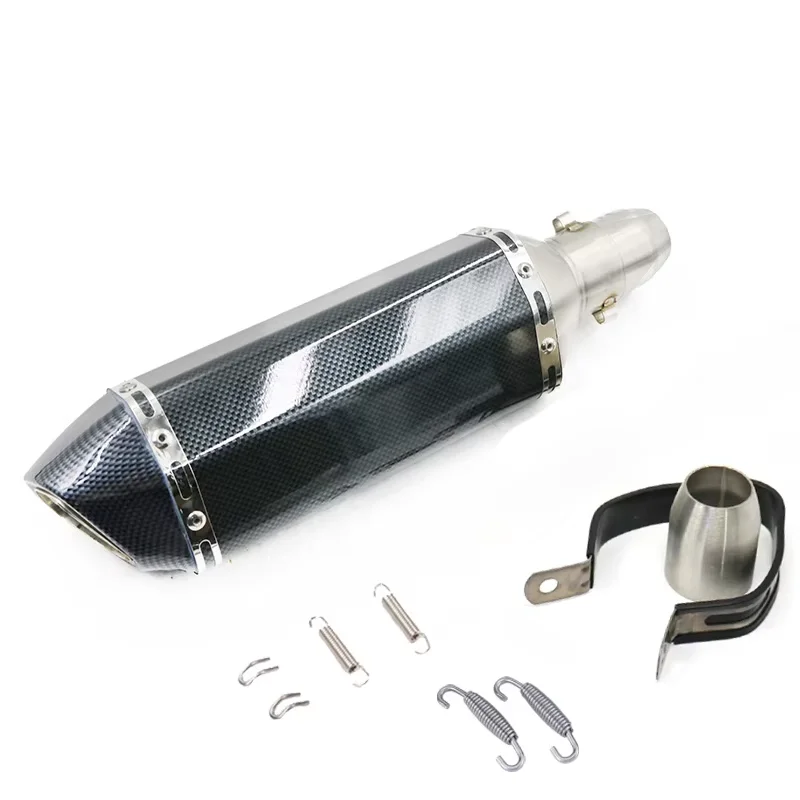 

Neutral 38-51mm Caliber Motorcycle Exhaust Pipe with Muffler 370mm Db Killer Exhaust System Suitable for Z40 Gsxr125 Xmax125 Nma