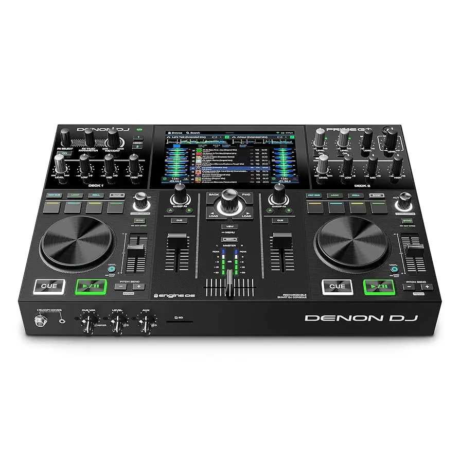 

FAST SELLING NEW Denons DJ Prime 2 Standalone 2-Deck Smart DJ Console with 7-Inch Touchscreen. INSTANT DELIVERY