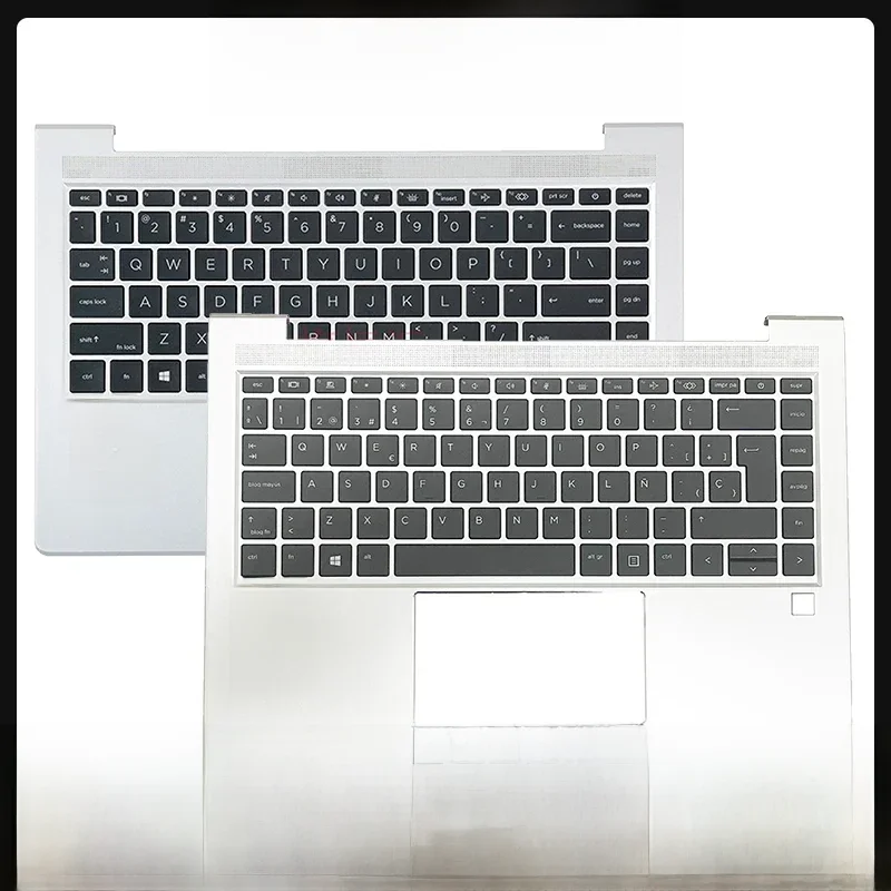 Nowa oryginalna hiszpańska klawiatura dla HP Probook 440 G8 440 G9 445R Zhan66 14 G4 G5 X8Q Laptop Palmrest Upper Cover Backlight — zdjęcie produktu 7