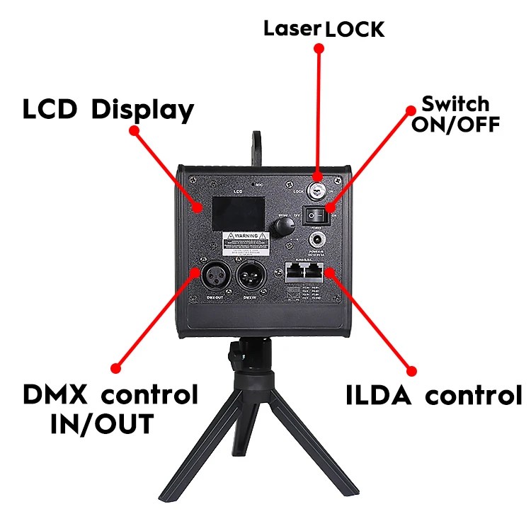 Hot Selling 1W-5W Animation Wedding DJ Show Disco Stage Party Laser Lights for Hotel Use App Controlled