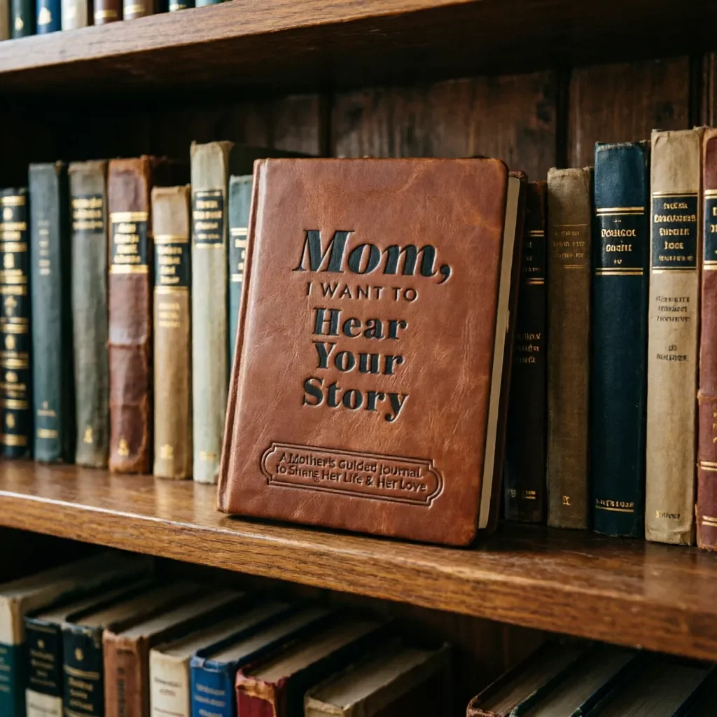 JOYFULMAP Mom, I Want to Hear Your Story Guided Journal - Beautiful Hardback Keepsake Book for Mothers to Share Memories, Life Advice & Family Legacy - Meaningful Gift for Mom, Birthday & Mother's Day