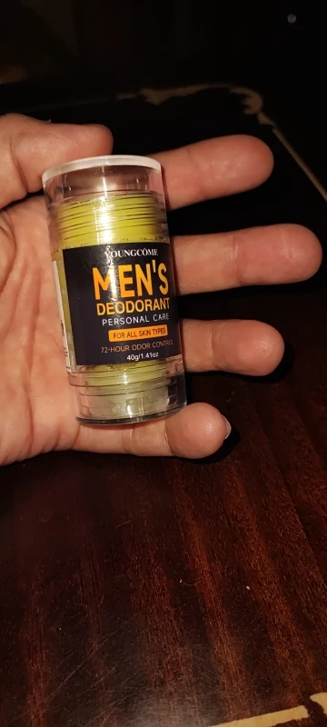 Men Sandalwood Deodorant Stick Anti Sweating Keep Drying Lasting Fragrance Remove Armpit Odor Underarm Refresh Sticks Refresh photo review